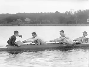 Endurance Prints: Rowing Partners Showing Their Skills