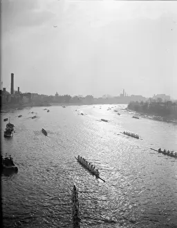 1949 Prints: Rowing Race