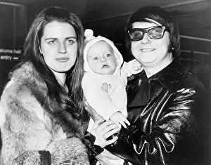 Roy and Barbara Orbison with Young Son