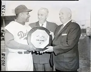 Ford C Prints: Roy Campanella Receives Mvp Award