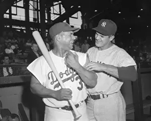 Roy Campanella and Bill Skowron