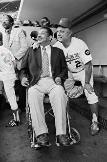 Retiree Prints: Roy Campanella In Wheelchair