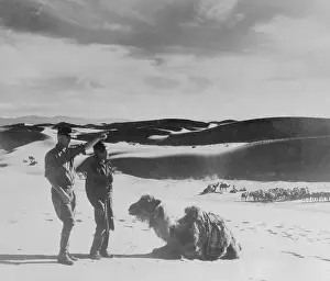 Roy Chapman Andrews Leading Expedition