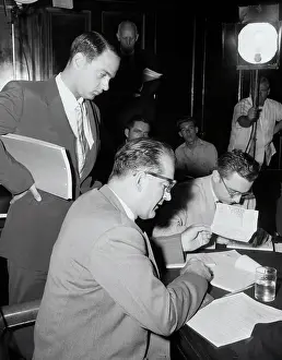 Joseph R Prints: Roy Cohn Meeting With His Colleagues
