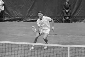 Roy Emerson During Tennis Match