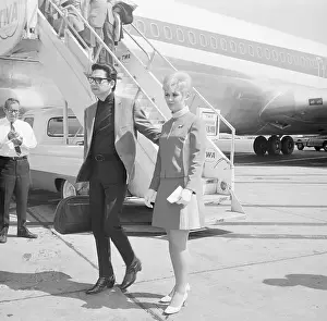 Public Relations Prints: Roy Orbison At JFK Airport