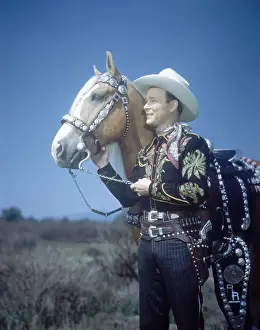 Touching Prints: Roy Rogers and Trigger