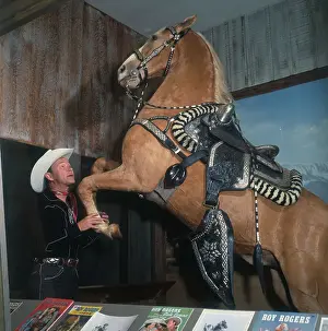 Roy Rogers and Trigger Statue