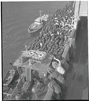 Haifa Prints: Royal Air Force Members Waving