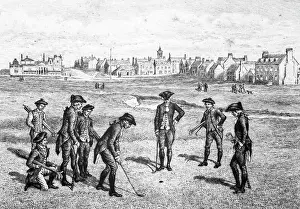 Royal And Ancient Golf Players