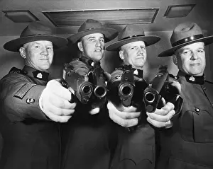 Intimidation Prints: Royal Canadian Mounted Pistol Team