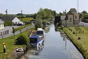 Landing Prints: Royal Canal, Molerick, County Meath, Leinster, Ireland, Europe