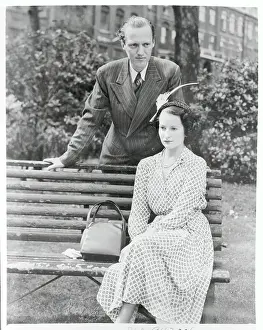 Royal Couple on Bench