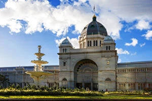 Images Dated 28th July 2008: The Royal Exhibition Building, Melbourne, Victoria, Australia