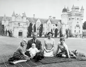 Charles Prints: Royal Family At Balmoral