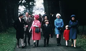 Royal Family Walking together