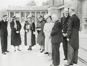 George Vi Prints: Royalty and Socialites Together