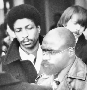 Paterson Prints: Rubin Hurricane Carter and John Artis with the Press