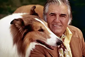 Lassie Prints: Rudd Weatherwax with Lassie