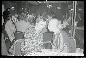 Rudolf Nureyev Conversing with Agnes de Mille