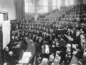 Rudolph Virchow Lecturing