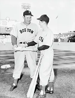 Shining Prints: Rudy York Gives Baseball Bat A Polish
