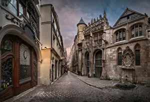 Domingo Leiva Travel Photography Gallery: Rue Saint Romain, Rouen, France