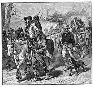 Kansas Prints: Ruffians Invading Kansas