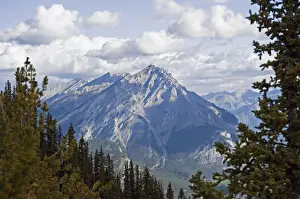 Banff Prints: Rugged Mountain Peak