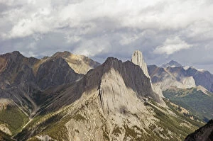 Rugged Peaks Of The Canadian Rocky Mountains