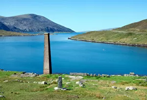 Images Dated 27th May 2012: Ruined old whaling factory, Isle of Harris