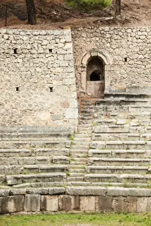 Delphi Prints: Ruins of an ancient stadium and race track