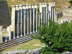 Images Dated 4th August 2011: Ruins of the Asklepion in Bergama, former Pergamon