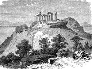 Images Dated 30th April 2019: Ruins of the Athene temple in Regina