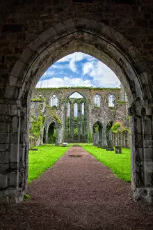 Images Dated 23rd June 2013: Ruins of the Cistercian Aulne Abbey