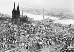 Ruins Of Cologne, Germany