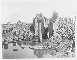 Ruins at Egyptian Temple