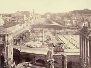 Ruins of the Forum in Rome/Pillars