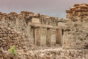 Mitla Prints: Ruins in Mitla, Oaxaca, Mexico