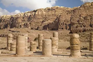 Palace Tomb Prints: Ruins Of The Nabatean City
