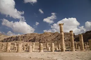 Palace Tomb Prints: Ruins Of The Nabatean City