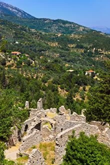 Circa 13th Century Gallery: Ruins of old town in Mystras, Greece