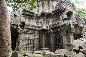 Images Dated 16th July 2006: Ruins of Ta Prohm temple