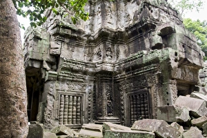 Images Dated 16th July 2006: Ruins of Ta Prohm temple