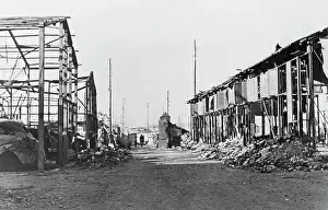 Huty32801 Prints: Ruins In Tobruk, Libya, 1942