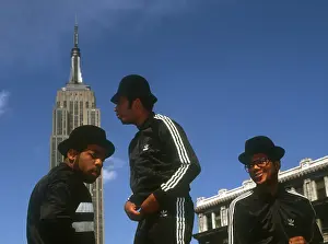 Run DMC Portrait Session In NY