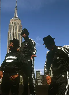 Run DMC Portrait Session In NY