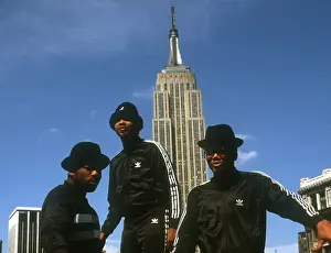 Run DMC Portrait Session In NY