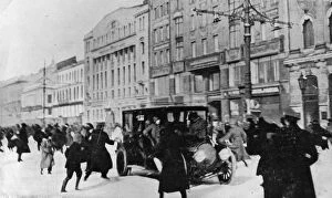 Russian Revolution (1917-1922) Collection: Run To Safety