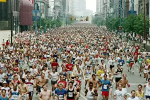 Start Prints: Runners at Revco-Cleveland Race